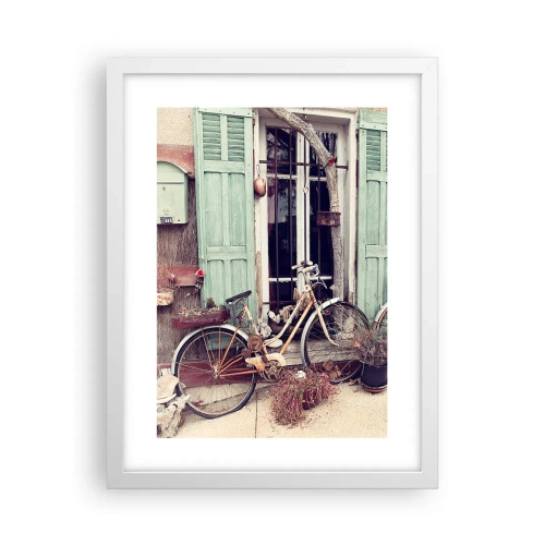 Poster in een witte lijst - Lang leve de provincie - 30x40 cm