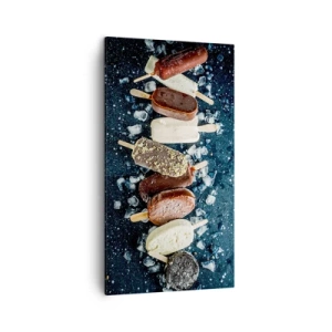 Schilderen op canvas - De smaak van hete zomer - 45x80 cm