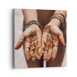 Schilderen op canvas - Een cadeau voor jou - 30x30 cm