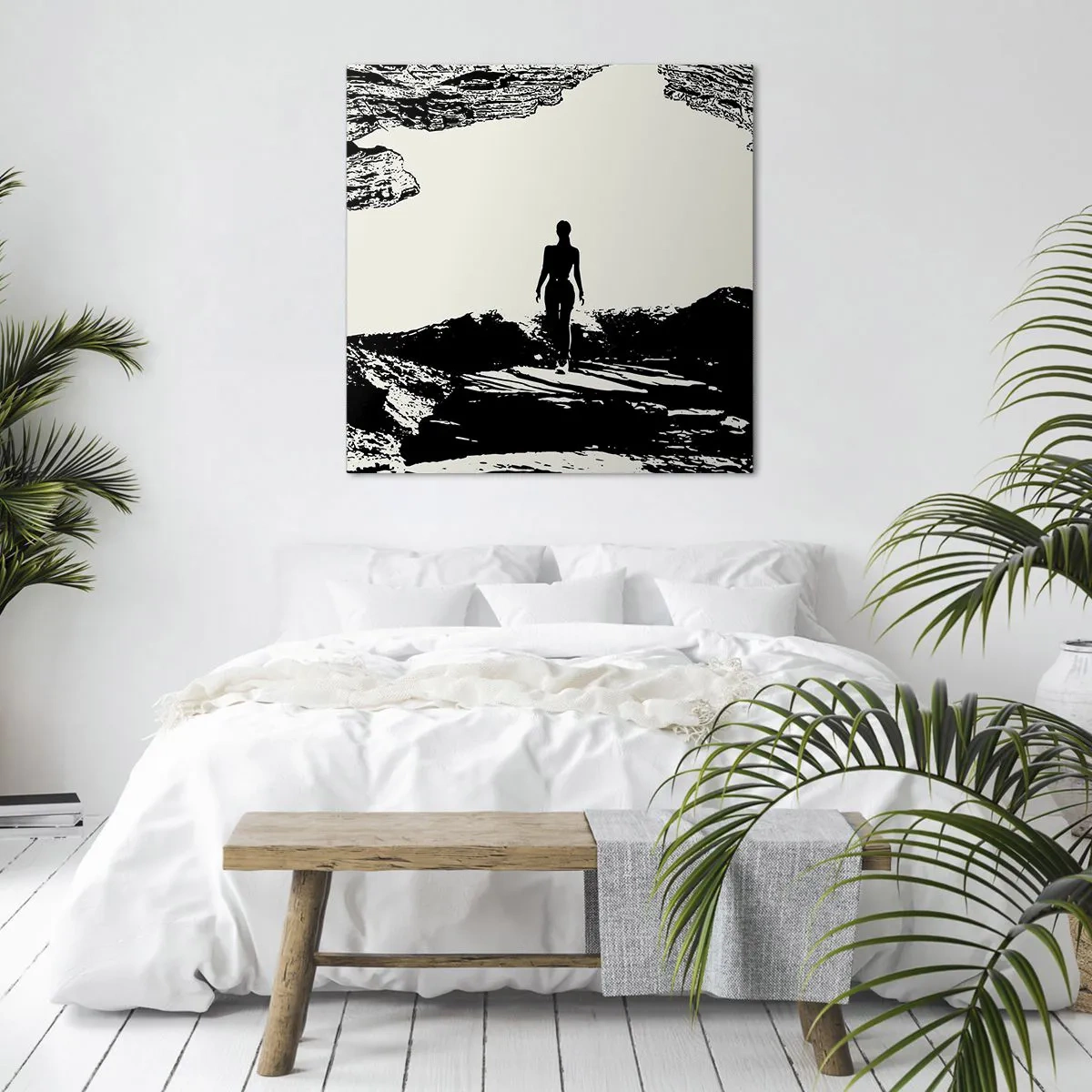 Schilderen op canvas - Een nieuwe kijk - 40x40 cm