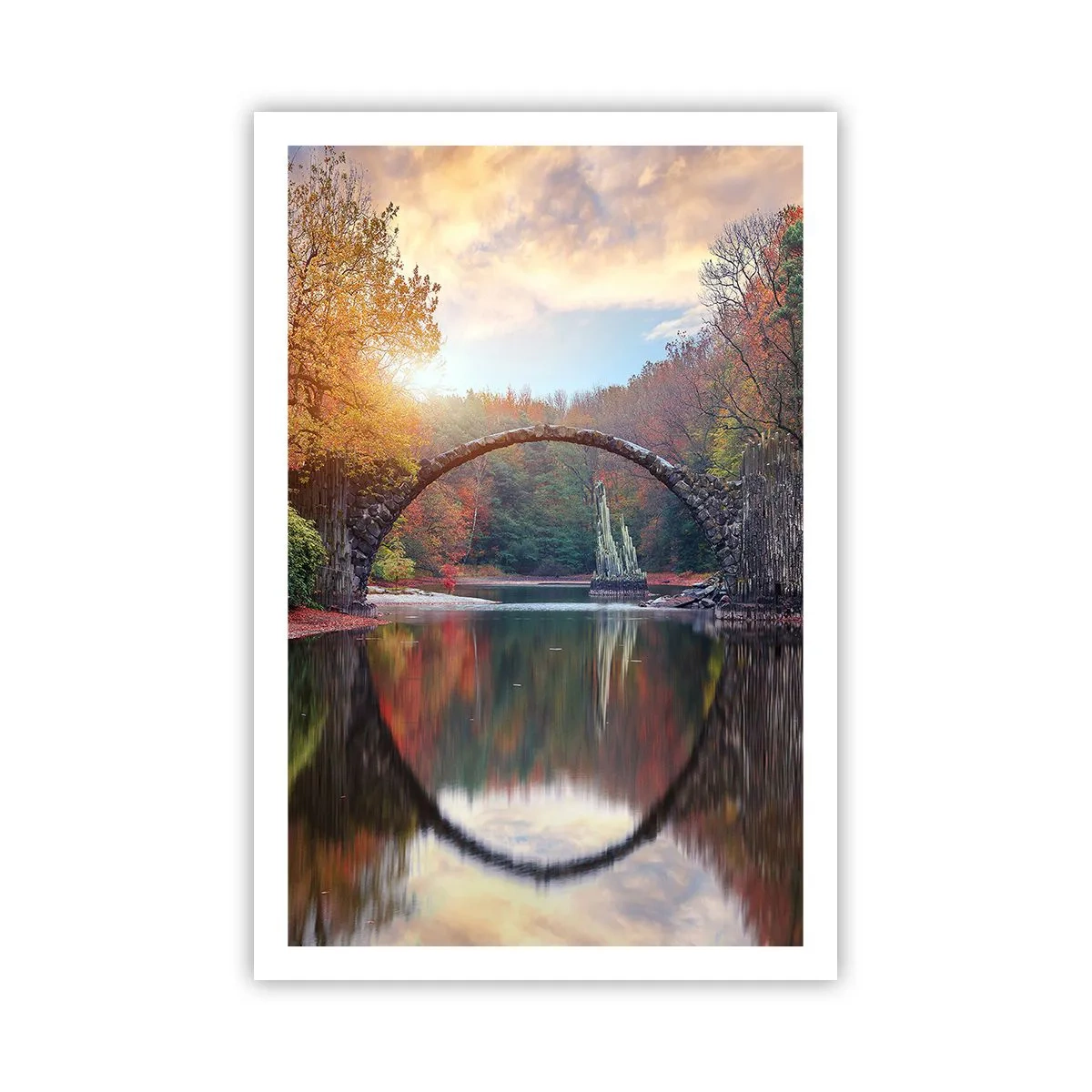 Poster - Aan de andere kant van de spiegel - 61x91 cm