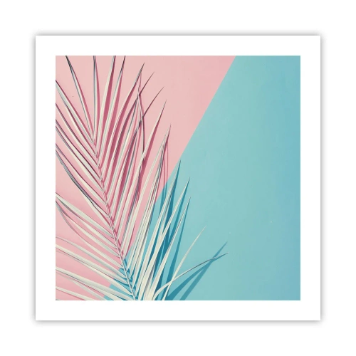 Poster - Tropische impressie - 50x50 cm