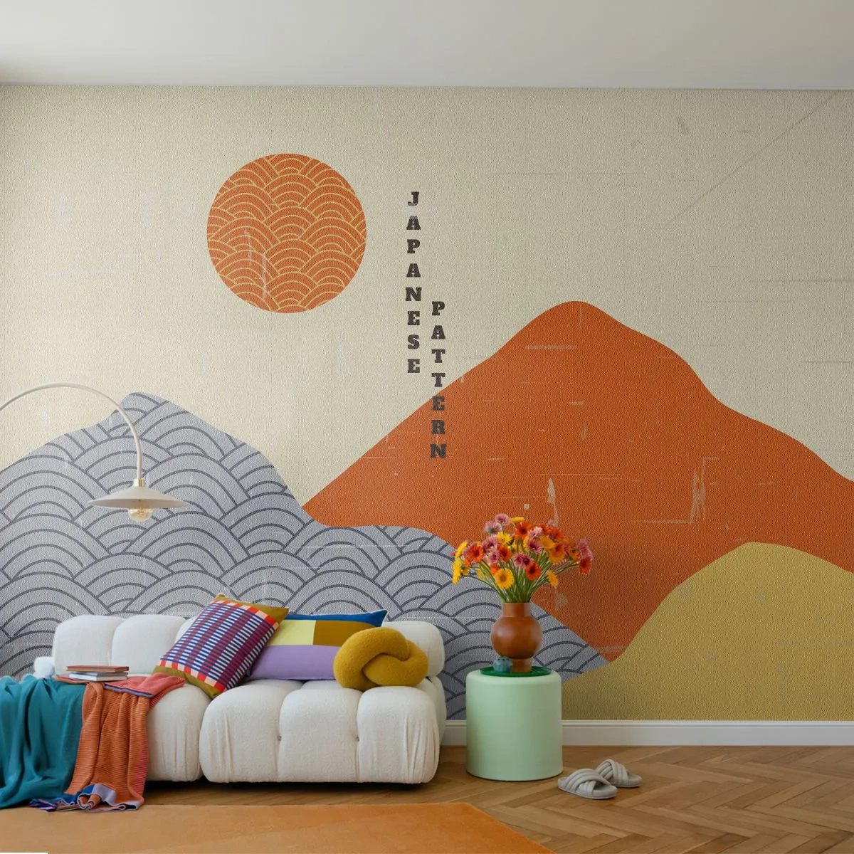 Fotobehang Standard Eco - In de Japanse spirit - Aziatisch, Japans, Landschap - 400x280 cm