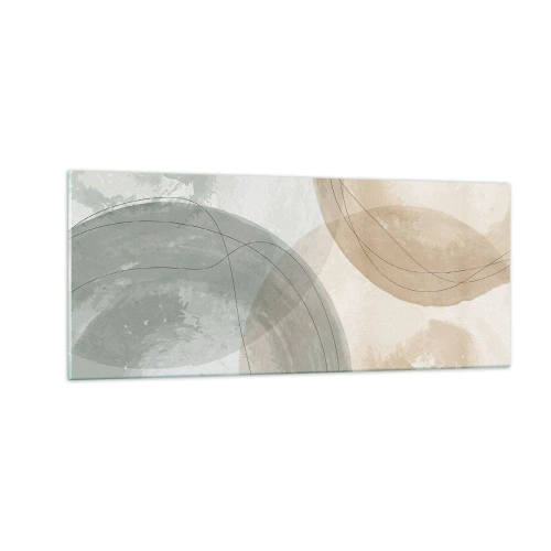 Schilderen op glas - Indringende werelden - 100x40 cm