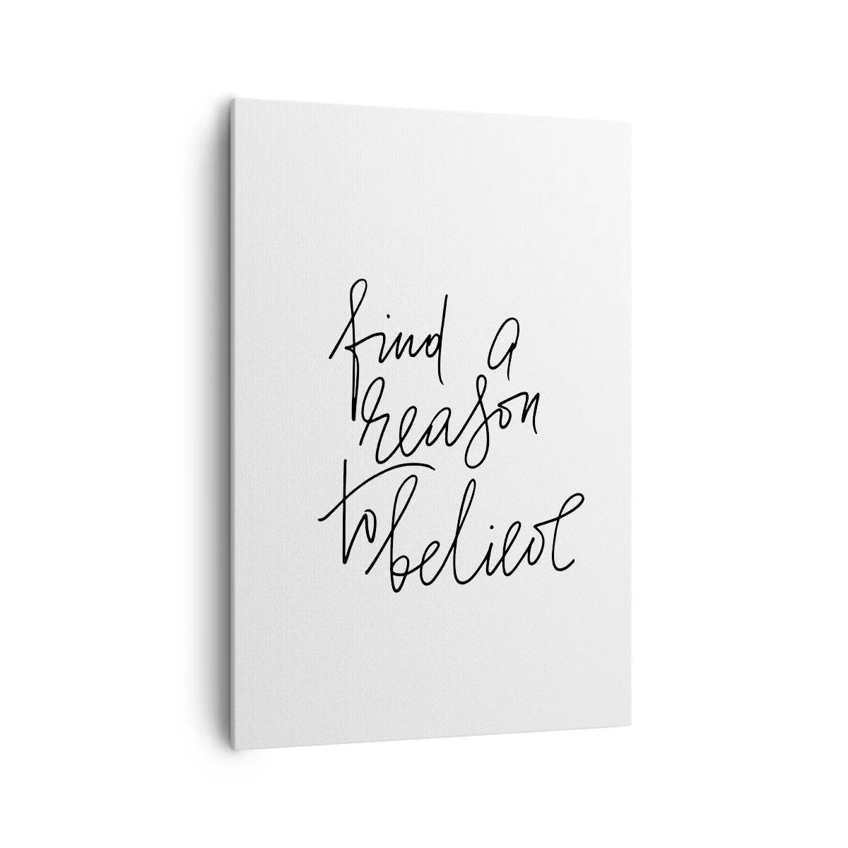 Schilderen op canvas - Het is mogelijk - 70x100 cm