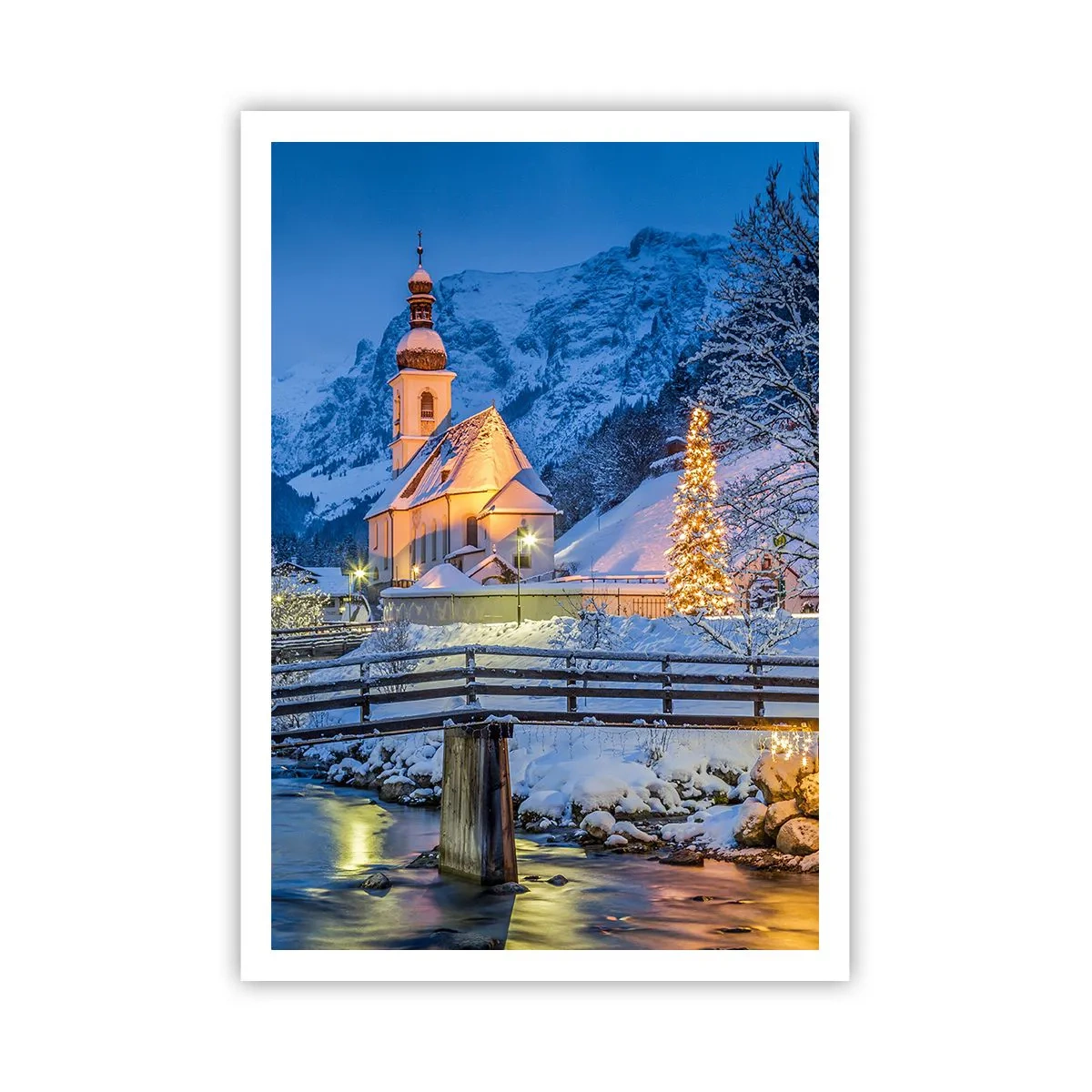 Poster - Kerstgeest - 70x100 cm