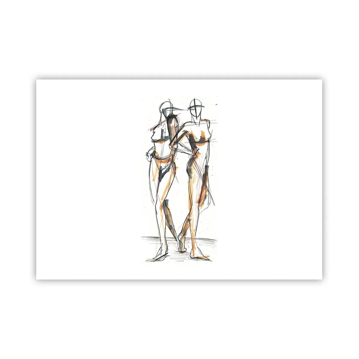 Poster - Een studie van genade - 100x70 cm