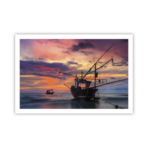 Poster - Exotische avond - 91x61 cm