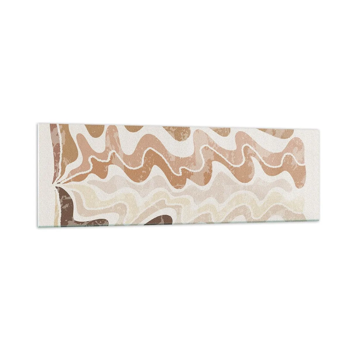 Schilderen op glas - Goede energie – goede emoties - 160x50 cm