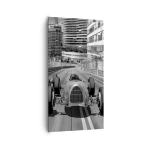 Schilderen op canvas - Lang geleden in Monte Carlo - 65x120 cm