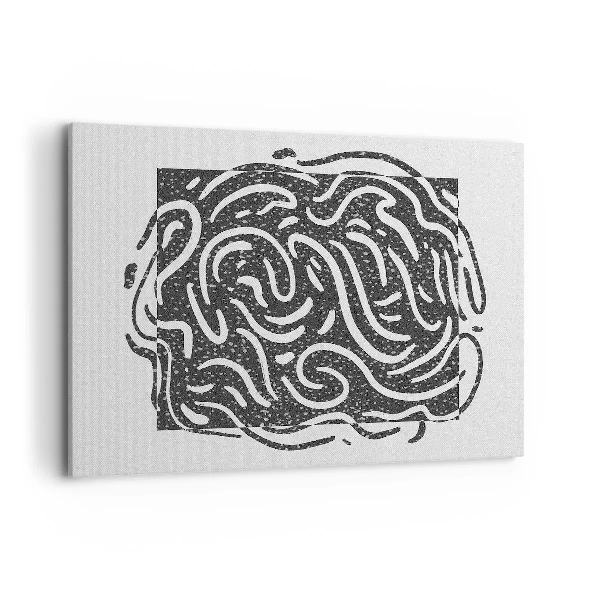 Schilderen op canvas - Abstractie: vreugdedans - 120x80 cm