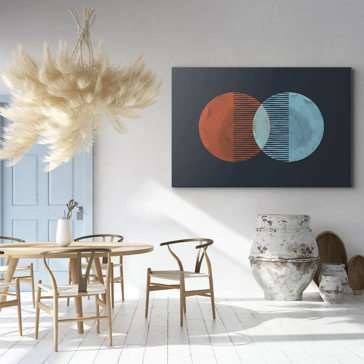 Schilderen op canvas - Astronomische fantasie - 120x80 cm
