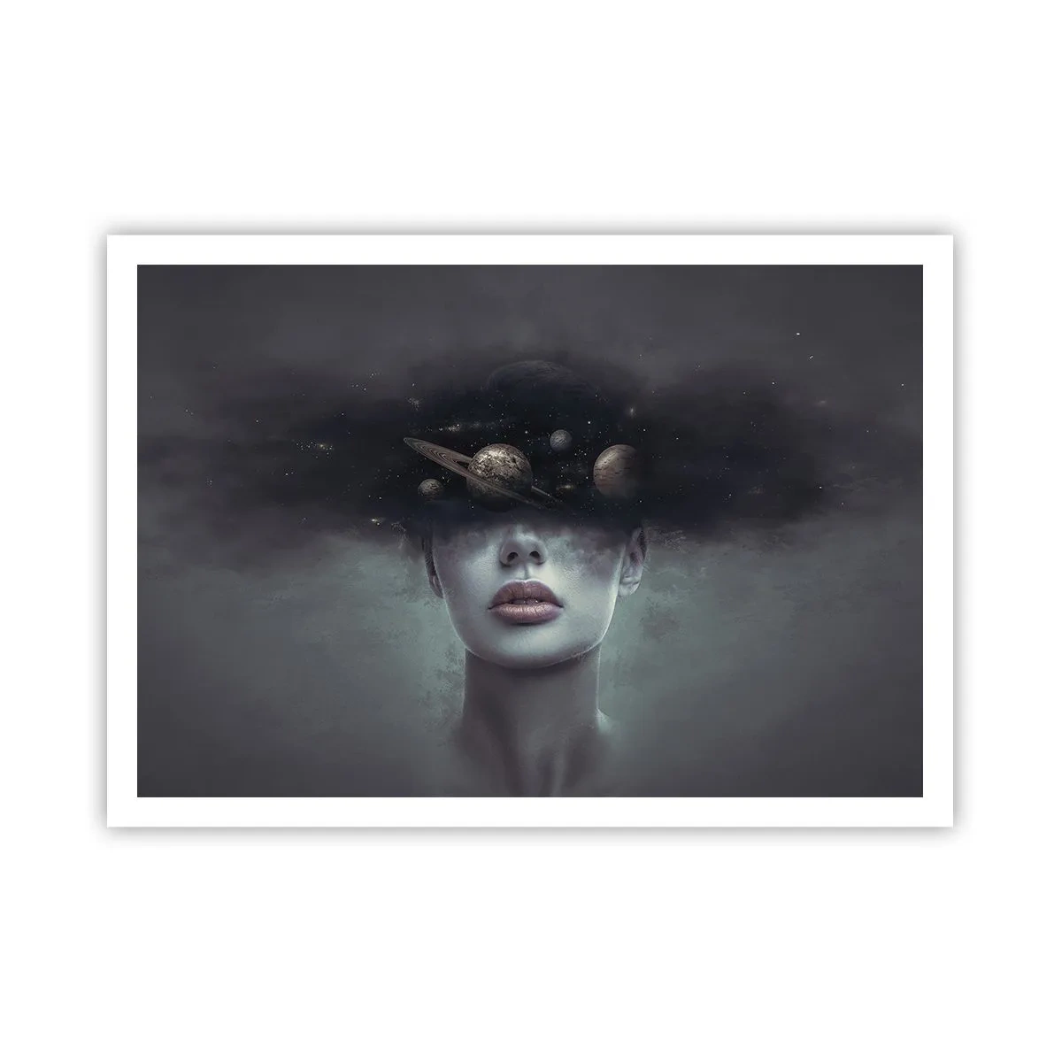 Poster - En de planeten worden gek... - 100x70 cm