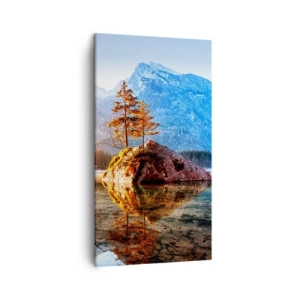 Schilderen op canvas - De natuur in een nieuw licht - 45x80 cm