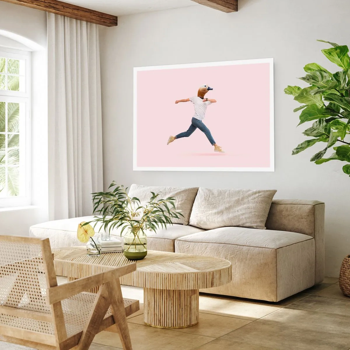 Poster - Een snufje absurditeit - 50x40 cm