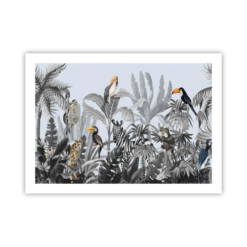 Poster - Afrikaans sprookje - 70x50 cm