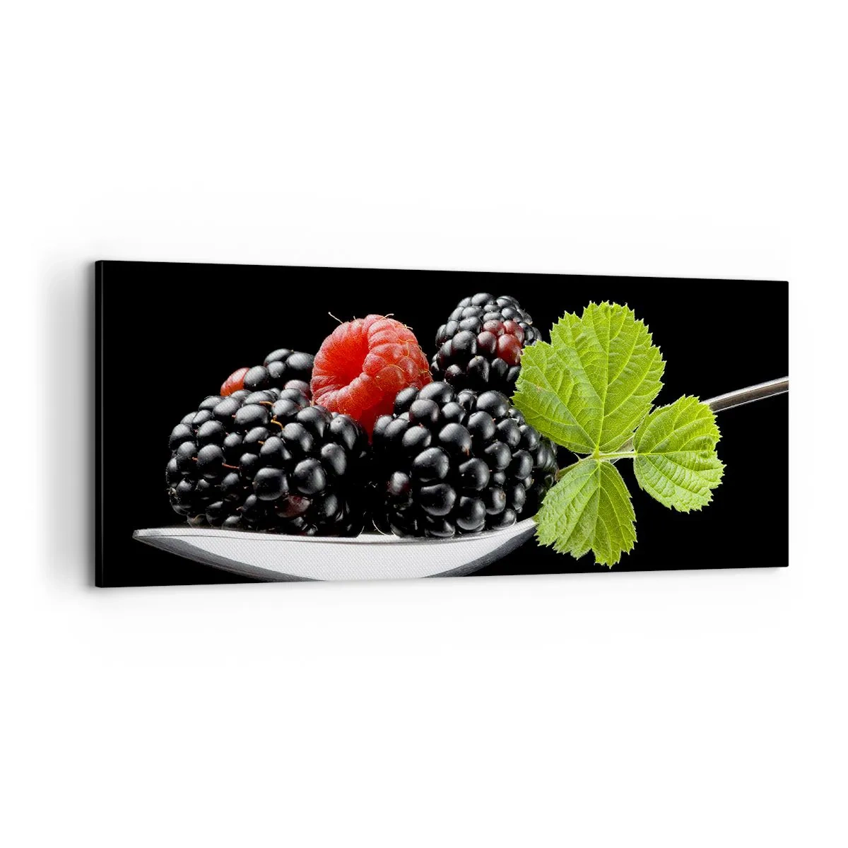 Schilderen op canvas - De smaak van versheid - 100x40 cm