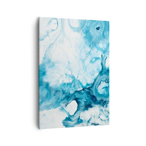 Schilderen op canvas - Blauw Concert - 50x70 cm