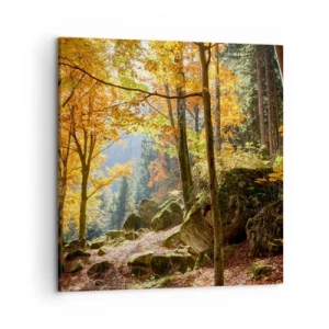 Schilderen op canvas - Tijd om te ontspannen - 50x50 cm