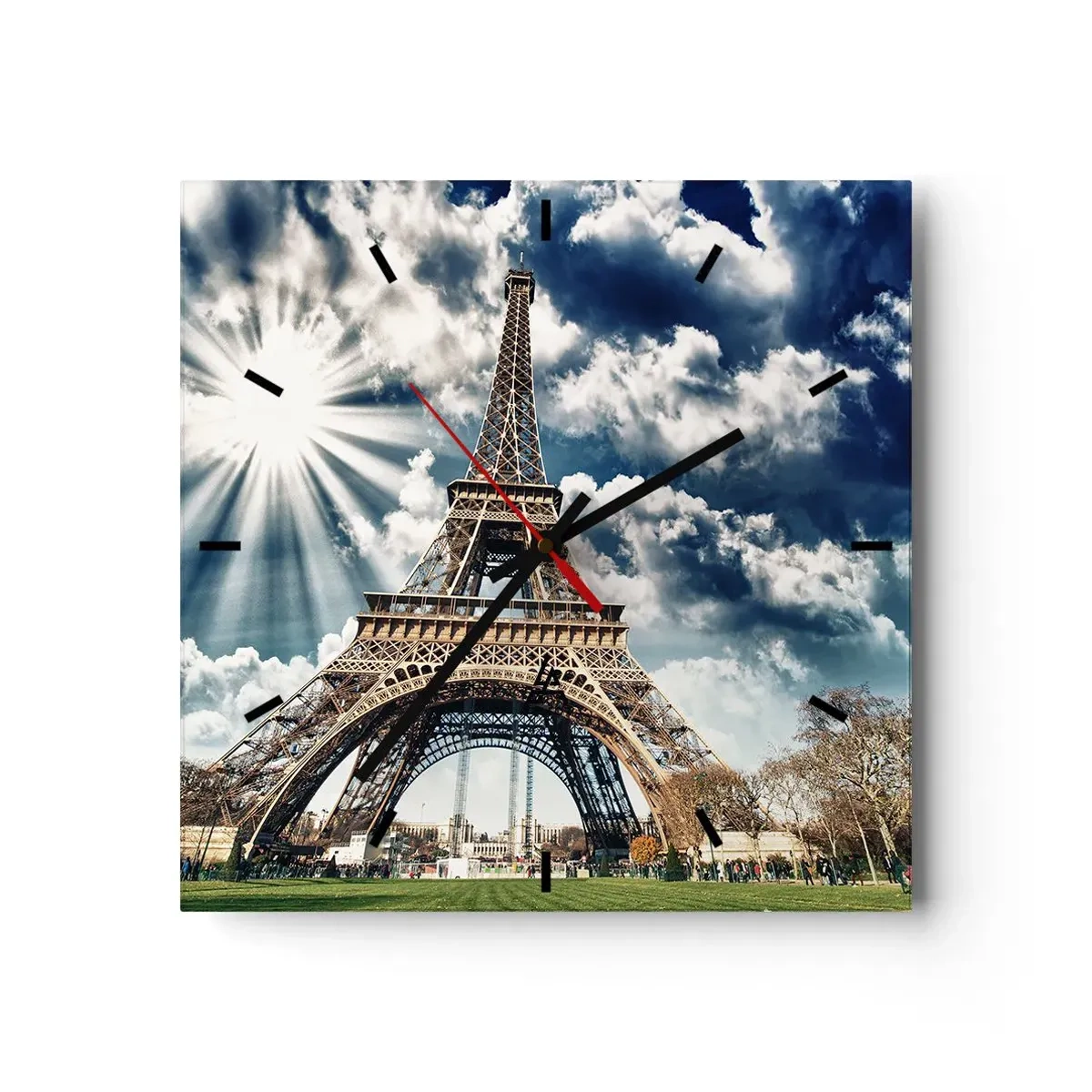 Wandklok - Klok - De enige zo onder de zon - 40x40 cm