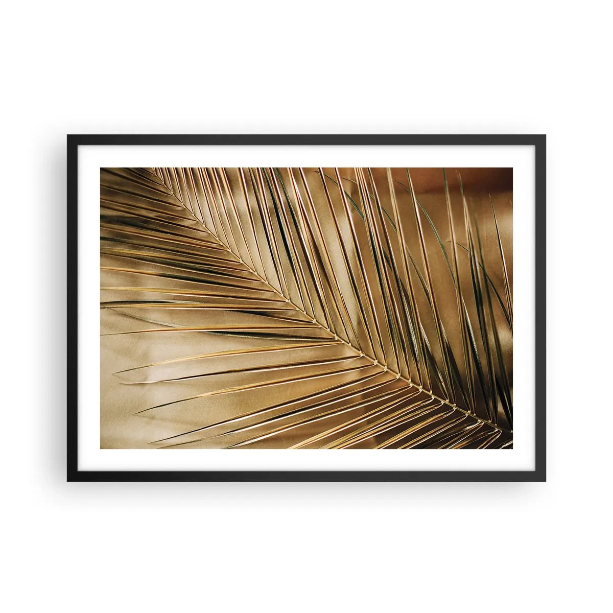 Poster in een zwarte lijst - Natuurlijke zuilengalerij - 70x50 cm