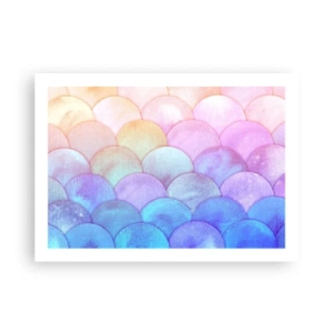 Poster - Parel schaal - 70x50 cm