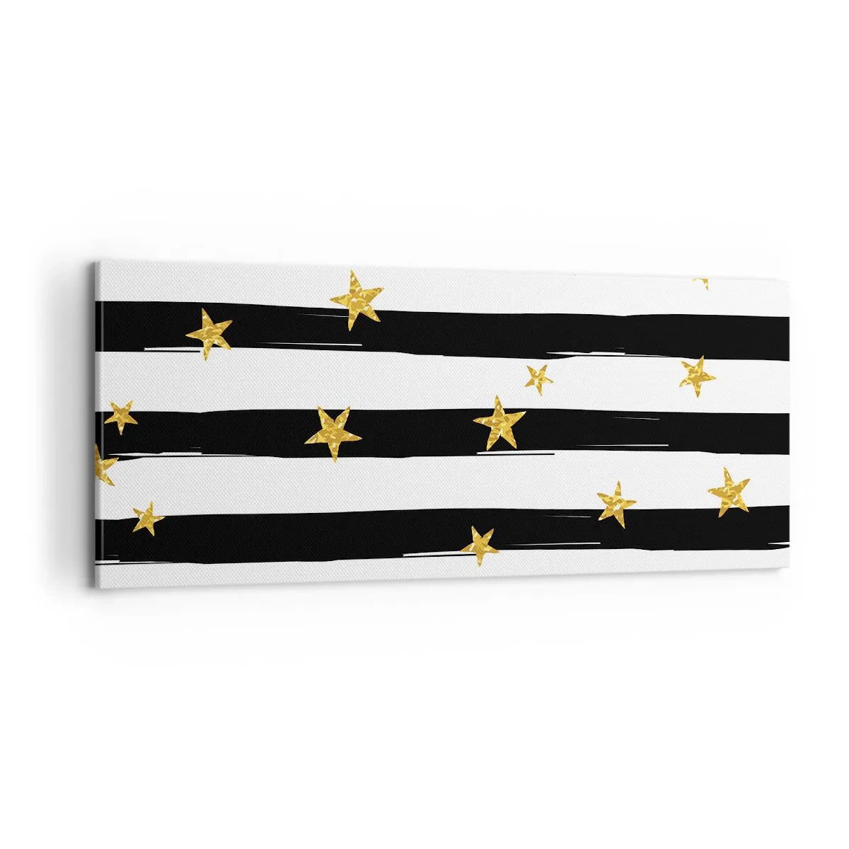 Schilderen op canvas - We zijn allemaal geboren onder een gelukkige ster - 100x40 cm