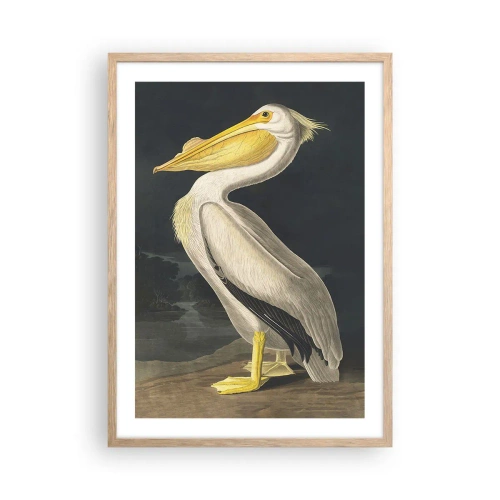 Een poster in een licht eiken lijst - Vol trots - 50x70 cm