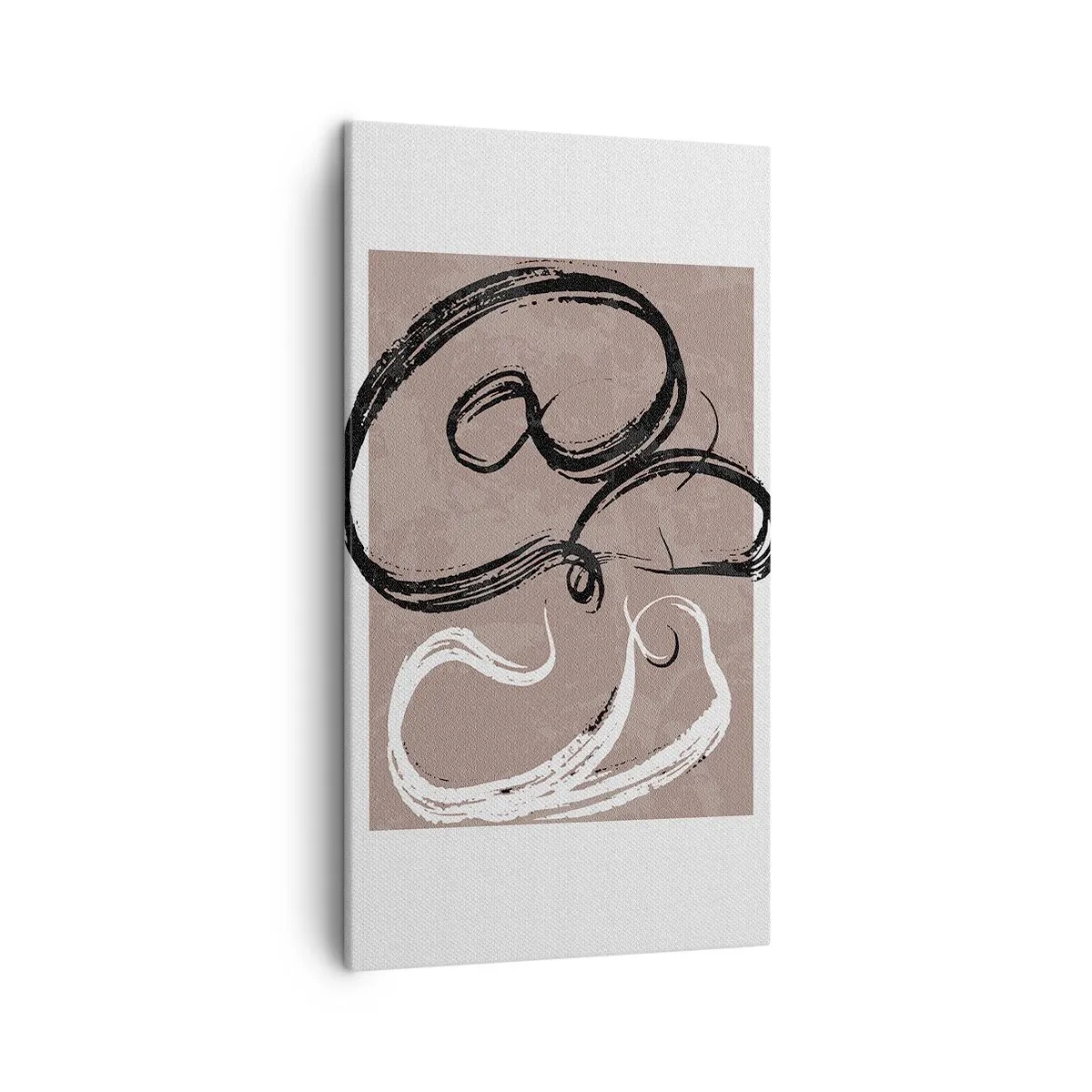 Schilderen op canvas - Compositie – de zoektocht naar volheid - 45x80 cm