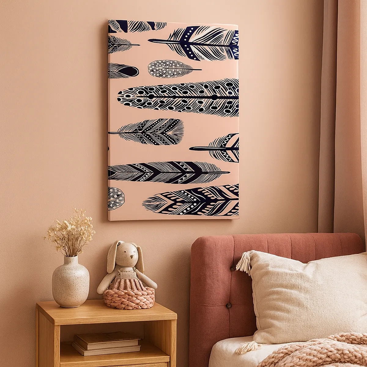 Schilderen op canvas - Indiase collectie - 50x70 cm