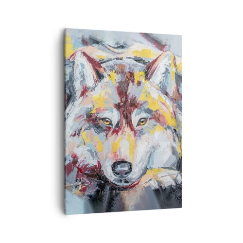 Schilderen op canvas - Gemoedsrust onder dierbaren - 50x70 cm