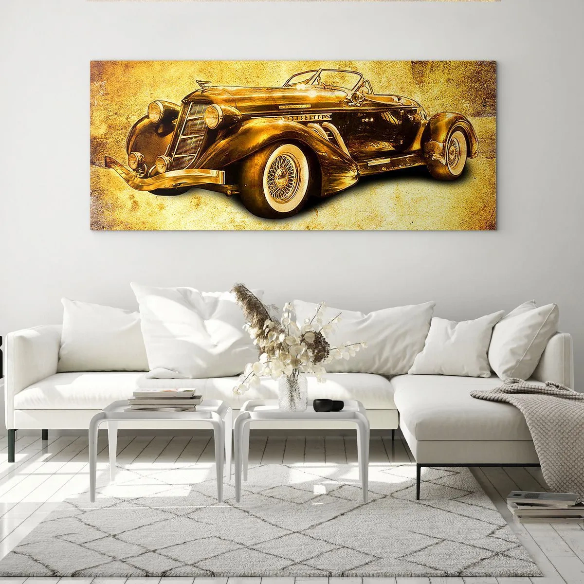 Schilderen op glas - Elite van de elite - 160x50 cm