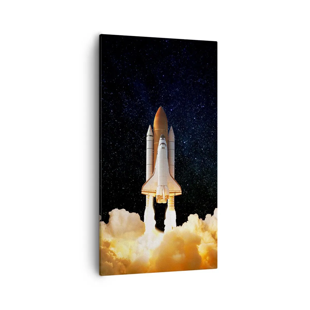 Schilderen op canvas - Advertentie astra! - 55x100 cm