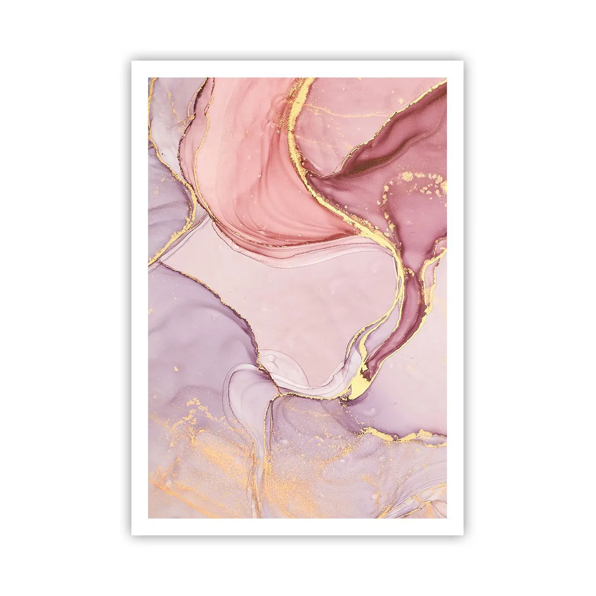 Poster - Een streling van kleuren - 70x100 cm