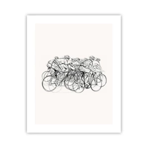 Poster - Samen als team - 40x50 cm