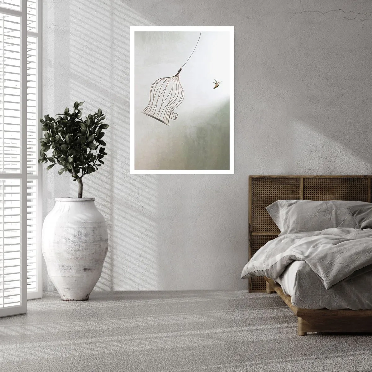 Poster - In je element - 70x100 cm