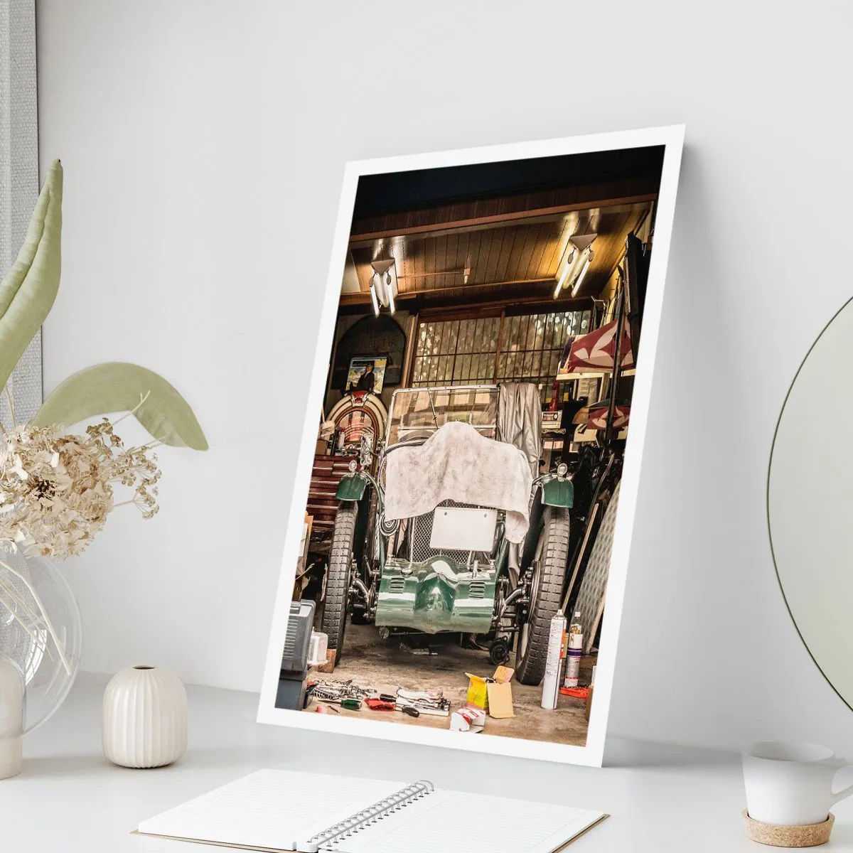 Poster - Terug naar het verleden - 70x100 cm