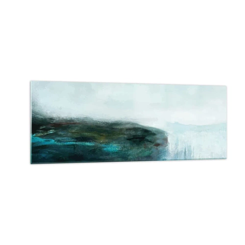 Schilderen op glas - Nautische abstractie - 140x50 cm