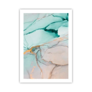 Poster - Een dans van vormen en kleuren - 50x70 cm