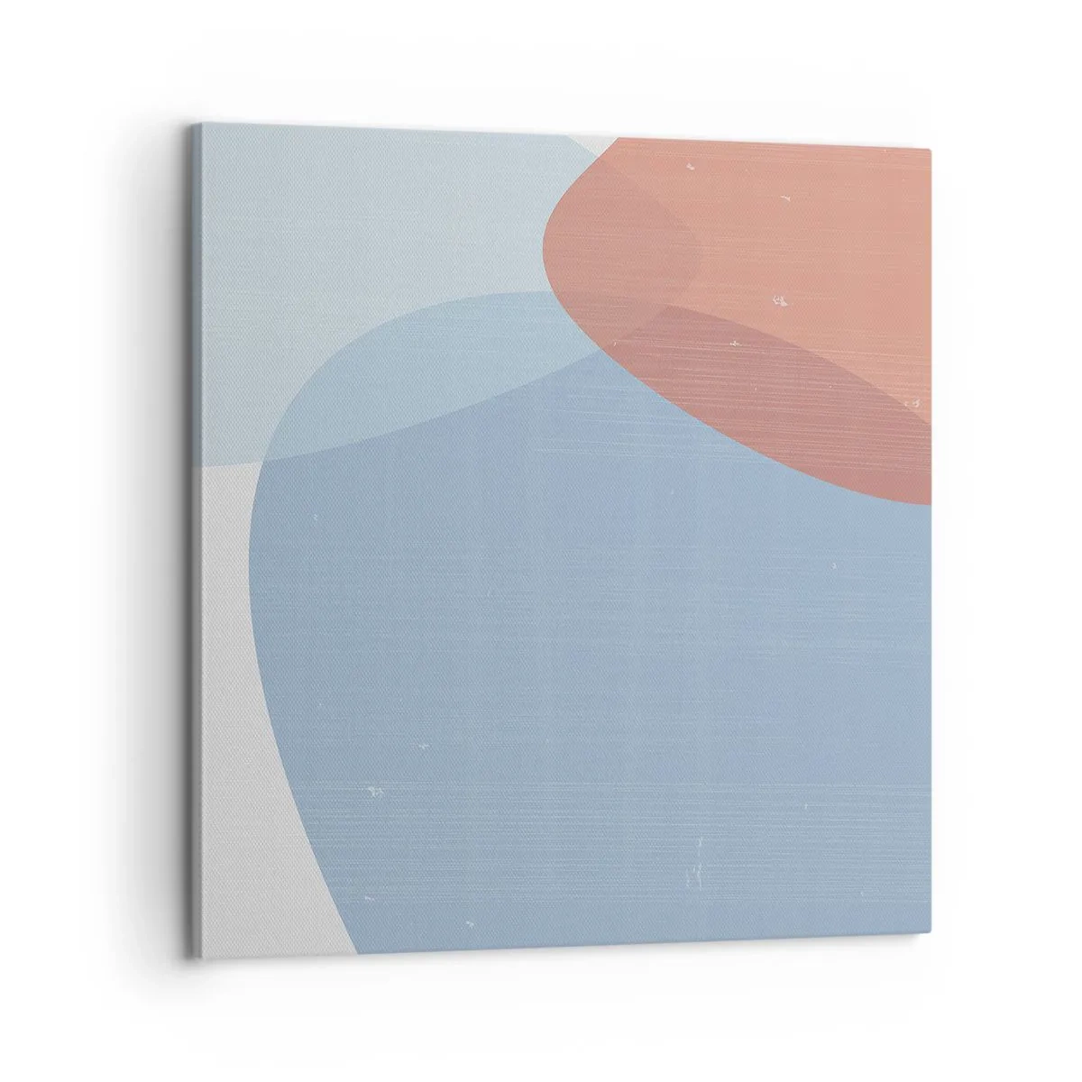 Schilderen op canvas - Pastelkleurige relaties - 60x60 cm