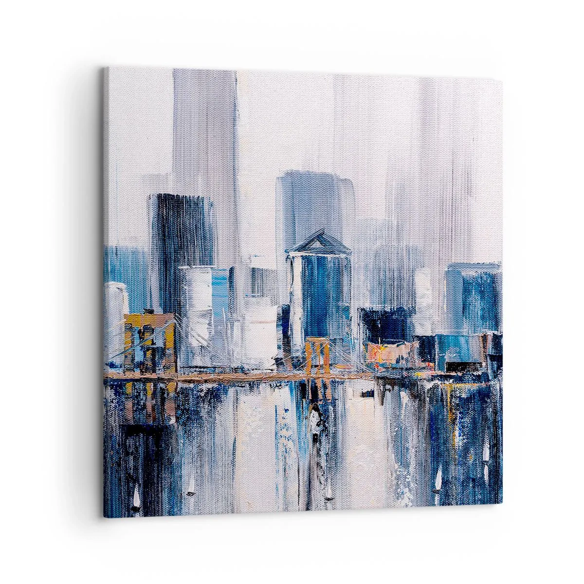 Schilderen op canvas - New Yorkse impressie - 50x50 cm