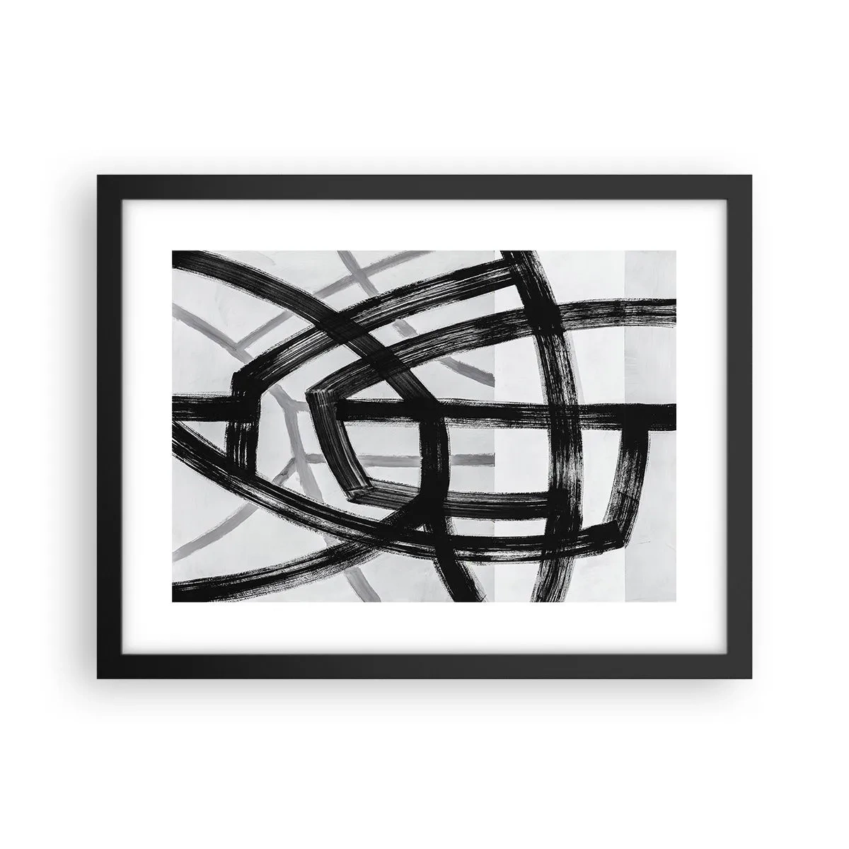 Poster in een zwarte lijst - Diepte opbouwen - 40x30 cm