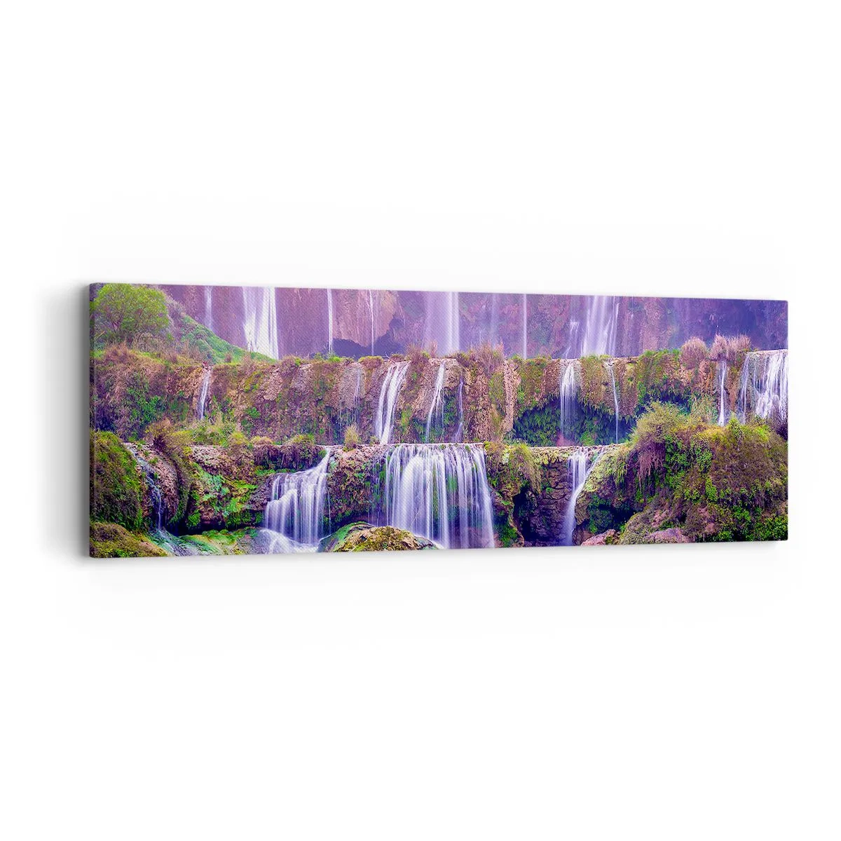 Schilderen op canvas - Trap naar de hemel - 90x30 cm