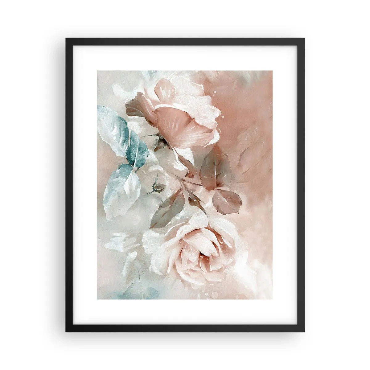 Poster in een zwarte lijst - De geest van de romantiek - 40x50 cm