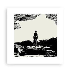 Poster - Een nieuwe kijk - 30x30 cm