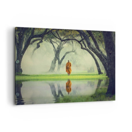 Schilderen op canvas - Op weg naar verlichting - 100x70 cm