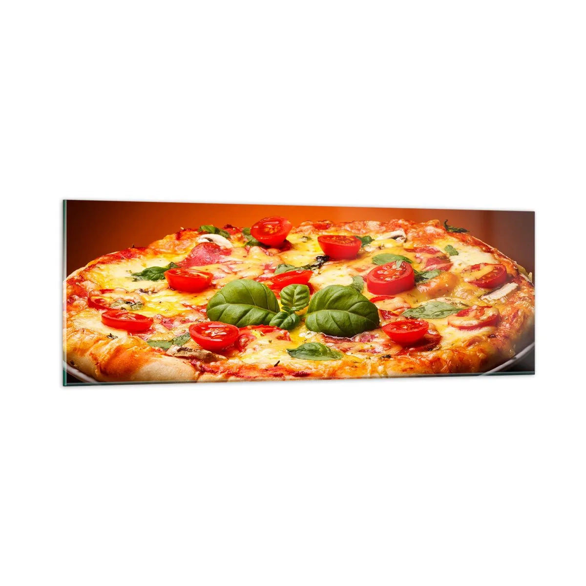 Schilderen op glas - Mama Mia! - 90x30 cm