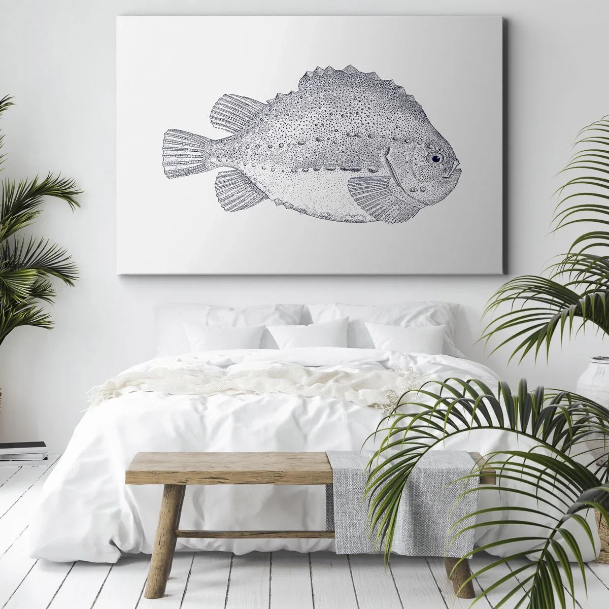 Schilderen op canvas - Voor het album van de natuuronderzoeker - 120x80 cm