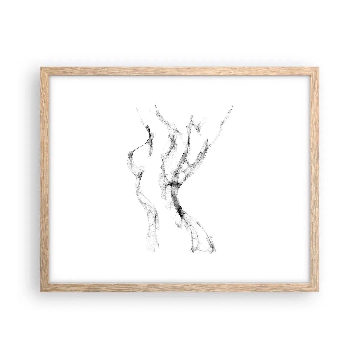 Een poster in een licht eiken lijst - Mooi en sterk - 50x40 cm