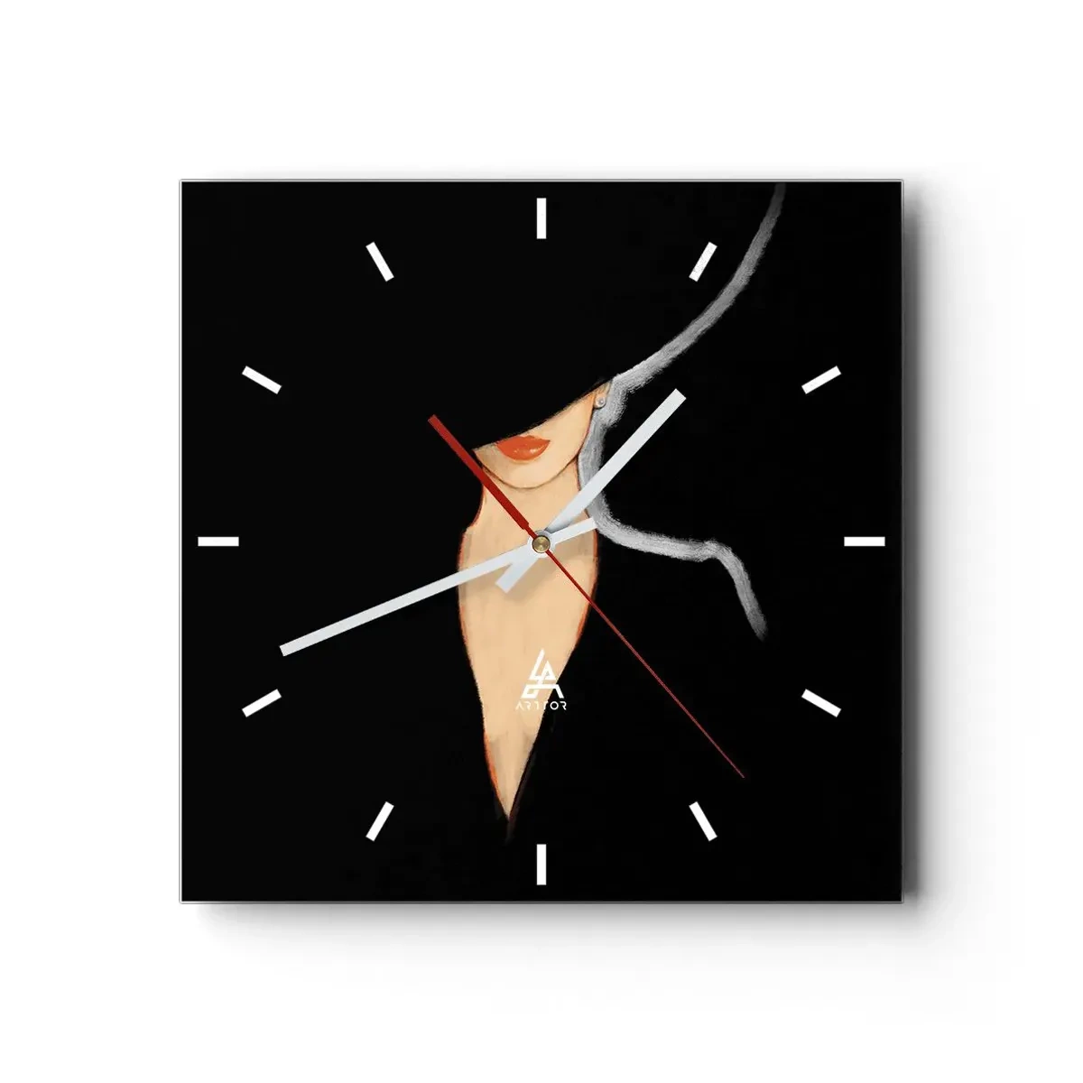 Wandklok - Klok - Elegantie en stijl - 30x30 cm